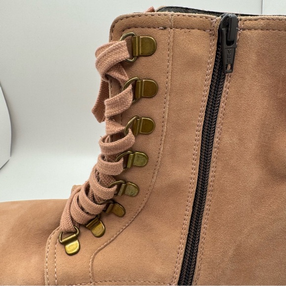 Anthropologie Shane Lace-Up Combat Boots Size 10 - Picture 6 of 16